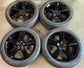 SoCal Wheels - 2021-2026 Land Rover Defender 22 Inch OEM Gloss Black Wheel Rim Tire Set of 4, Continental Cross Contact RX LR 275/45R22 115W, OEM part numbers L8BM1007AD, L8BM1007BD, M8B21007AB, Interchange 72353
