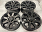 SoCal Wheels - 2023-2026 Dodge RAM 2500 3500 20 Inch OEM Semi Gloss Black Wheel Rim Set of 4, OEM 6MH99TRMAA, interchange 2697
