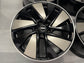 2022-2025 Audi RS e-tron GT OEM 21" Black Silver Staggered Wheel Rim Set of 4
