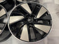 2022-2025 Audi RS e-tron GT OEM 21" Black Silver Staggered Wheel Rim Set of 4