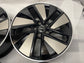 2022-2025 Audi RS e-tron GT OEM 21" Black Silver Staggered Wheel Rim Set of 4