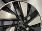 2022-2025 Audi RS e-tron GT OEM 21" Black Silver Staggered Wheel Rim Set of 4