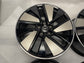 2022-2025 Audi RS e-tron GT OEM 21" Black Silver Staggered Wheel Rim Set of 4