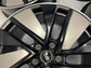 2022-2025 Audi RS e-tron GT OEM 21" Black Silver Staggered Wheel Rim Set of 4