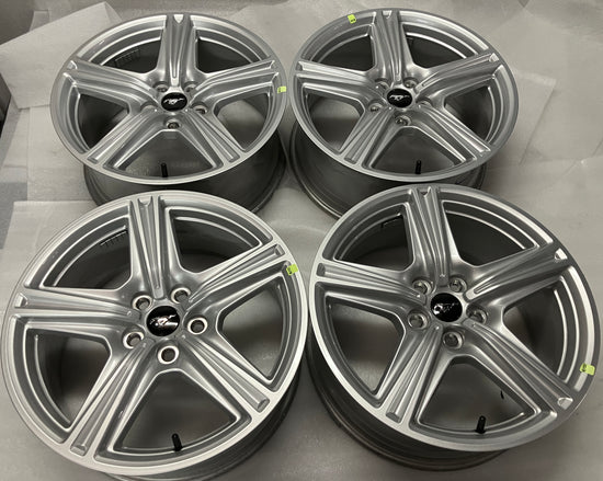 Four 2025 2026 Ford Mustang GT Factory 18 Wheels Rims OEM PR3C1007AA TR3C1007AA