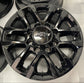 2020-2026 Chevrolet Silverado 2500HD Trail Boss OEM 20" Gloss Black Wheel Rim Set of 4 | 87847207 59191