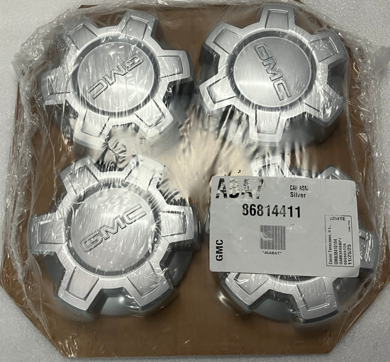 Four 2019 2020 2021 2022 2023 2024 2025 GMC Sierra 1500 center cap steel wheel