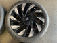 2024-2026 Lincoln Nautilus OEM Black & Silver 22" Wheels & Goodyear 255/45/22 Tires R2TC1007GA 10565 Set of 4
