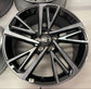 2025–2026 Toyota Camry XSE OEM 19" Black Machined Wheel/Rim Set of 4 | 42611-AQ040