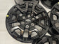 2024-2026 Ford Bronco R / F150 Raptor R OEM 17x8.5 Gloss Black Wheels, NB3V1007AB  Set of 5 Rims 6x135