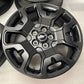 2026 Ford Bronco Sport Maverick OEM 17" Semi Gloss Black Wheels / Rims, 10553 Set of 4 S1PJ1007BA