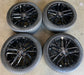 Sold 2025 OEM Toyota Camry factory 18 Wheels Tires Rims Continental 235/45VR18 Gloss Black