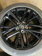 Sold 2025 OEM Toyota Camry factory 18 Wheels Tires Rims Continental 235/45VR18 Gloss Black