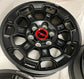 4) 2025 Toyota Tundra TRD Pro BBS Forged OEM 18 wheels 69195 PT960342202F Black
