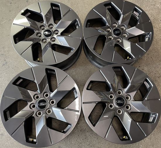 Sold 4) 2024 FORD F150 LIGHTNING EV FACTORY 20 WHEELS RIMS OEM NL381007BA