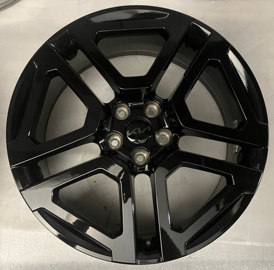 One Single 2025 OEM Kia Telluride Factory 20 Wheel Rim Black 52910-S9840