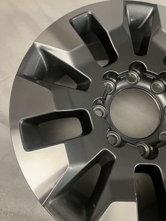(1) 2025 Chevrolet Silverado 2500 OEM Machined Gray 20 Wheel Rim 84742718 14032