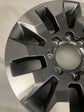 2021-2025 Chevrolet Silverado HD2500 OEM 20" Machined Charcoal Single Wheel Rim | 84742718 14032