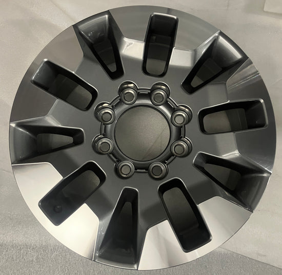 1) One 2025 Chevrolet Silverado 2500 OEM Gray Machined 20 Wheel Rim 84742718 14032