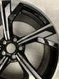 Sold Single Factory 2025 Audi RS5 OEM 20 Wheel Rim 59078 8W0601025DR Machined Black