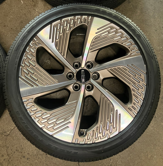 Sold Four 2026 Lincoln Navigator Factory 24 Wheels Tires OEM SL741007EA Rims F150