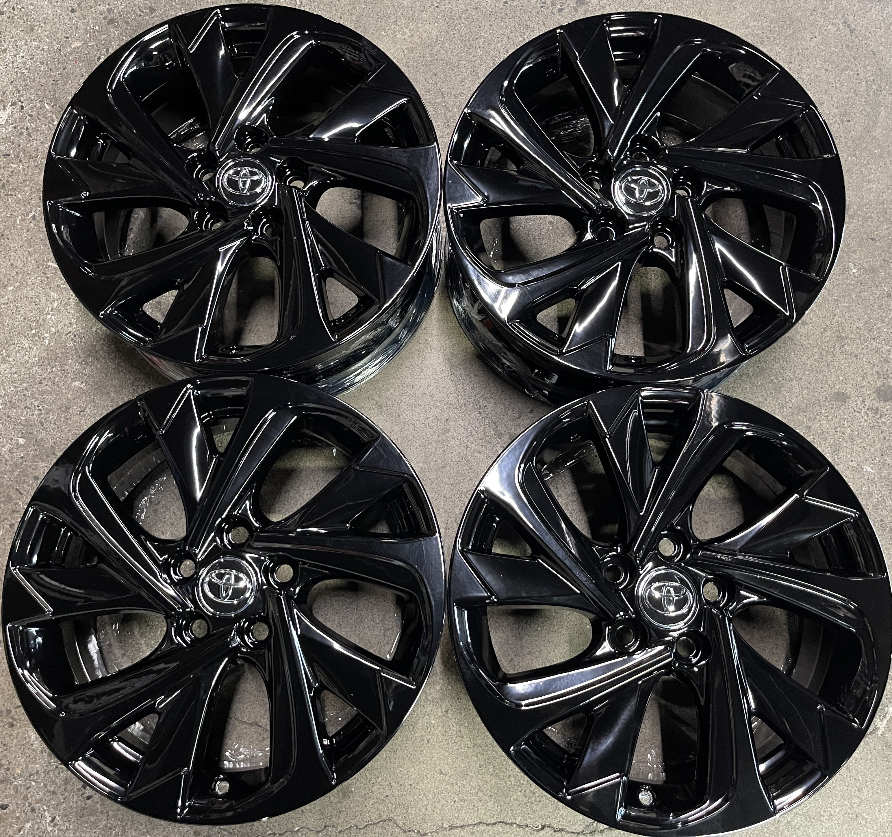 17 inch outlet black rims