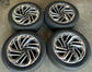 2024-2026 Lincoln Navigator OEM 22 Inch Machined Gray Wheel Rim Tire Set of 4 SL74-1007-TA Michelin Primacy LTX