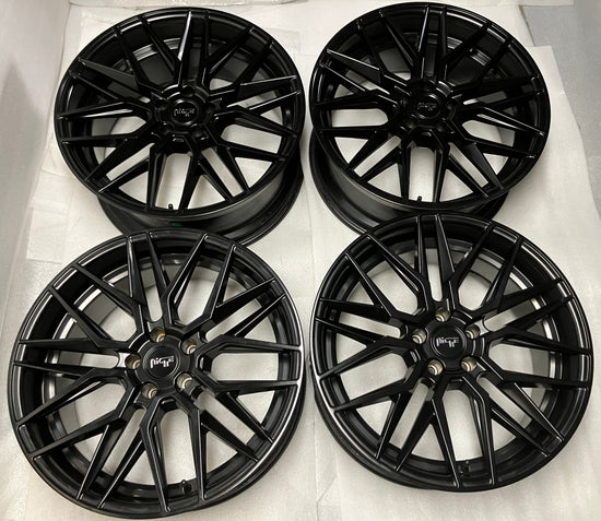Niche Gamma 20 Inch Matte Black Wheel Rim Set of 4 M190209065 20x9 5x114.3 +35mm
