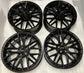 Niche Gamma 20 Inch Matte Black Wheel Rim Set of 4 M190209065 20x9 5x114.3 +35mm
