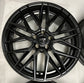 Niche Gamma 20" Matte Black Wheel Rim Set of 4 | M190209065+35 | 20x9 5x114.3 +35mm