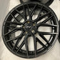 Niche Gamma 20" Matte Black Wheel Rim Set of 4 | M190209065+35 | 20x9 5x114.3 +35mm