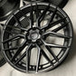 Niche Gamma 20" Matte Black Wheel Rim Set of 4 | M190209065+35 | 20x9 5x114.3 +35mm