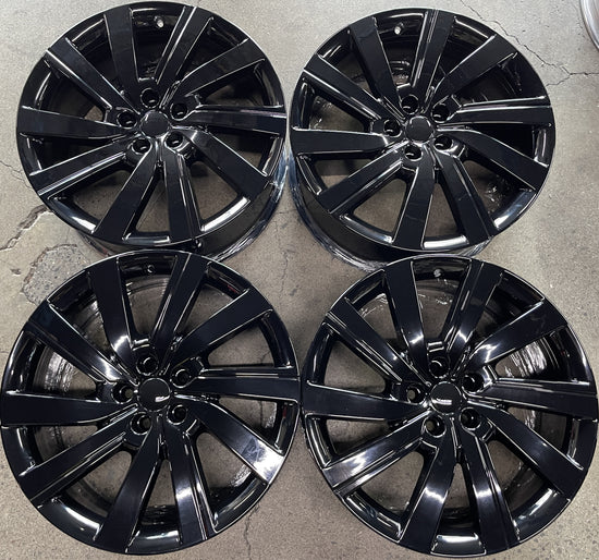 2019-2023 Land Rover Range Rover 21" Gloss Black Powder Coat Wheel Rim Set of 4 — VPLKW0155