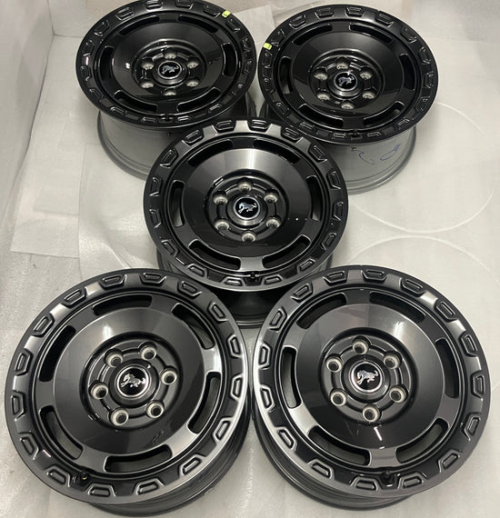 Five 2026 Ford Bronco Everglades Factory 17 Wheels Rims OEM N2DC1007B1B