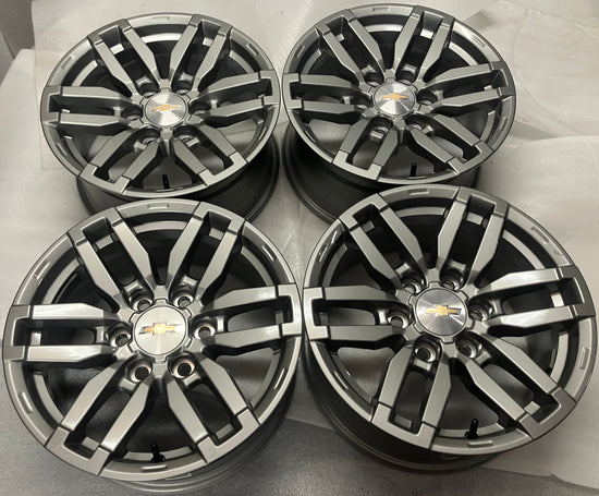 Sold Four 2025 OEM Chevy Colorado Factory 17 Wheels Rims Canyon 84738115 Silverado 6x5.5