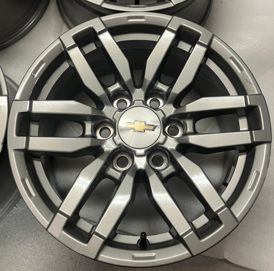 Sold Four 2025 OEM Chevy Colorado Factory 17 Wheels Rims Canyon 84738115 Silverado 6x5.5