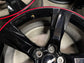 FOUR 2022 CHEVY CAMARO FACTORY 20 WHEELS OEM RIMS BLACK RED STRIPE 5759