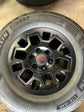 2024-2026 Toyota Tacoma TRD OEM 18" Satin Black Wheel/Rim Tire Set of 4 | PTR56-35240 Michelin Trail LTX