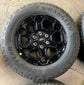 2025-2026 Ford Ranger OEM 18" Gloss Black Wheel/Rim Tire Set of 4 | N1WZ-1007-Y S1WJ-1007-BA Goodyear AT