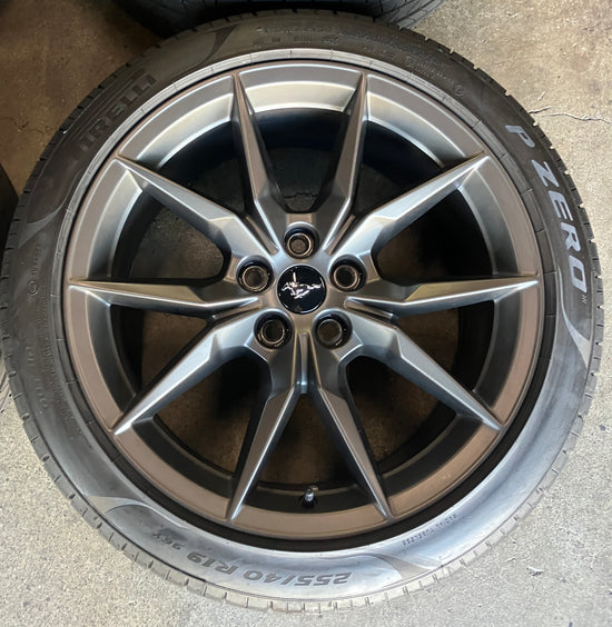 Sold 2026 Factory Ford Mustang Dark Horse 19 Wheels Tires OEM Rims 19x9.5 19x10 Pirelli