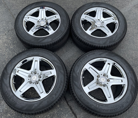 Sold MBZ G550 G63 G55 Factory 19 Wheels Tires Rims OEM AMG A4634012102