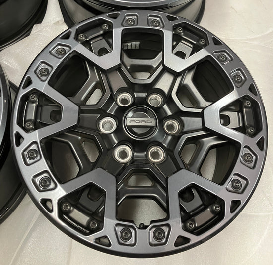 Four 2024 2025 2026 Ford F150 Raptor R 17 Wheels  RL3V1007BA Rims OEM Bead Lock