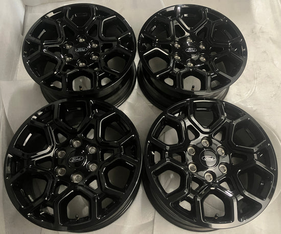 Sold Four 2026 FORD F150 Factory Gloss Black 18 Wheels OEM 10340 Rims ML341007BA