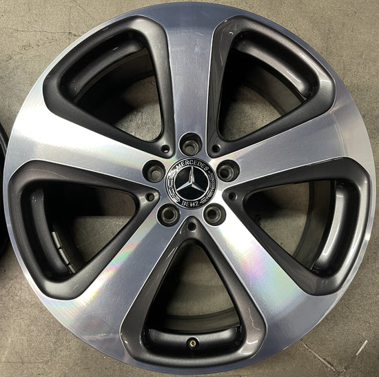 One 2018 MBZ GLC GLC300 Factory 19 Wheel OEM 85481 Rim A2534011000