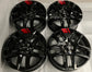Sold Four 2023 Chevy Traverse Blazer 20 Wheels OEM Black SS8 Redline 23454171 5849A