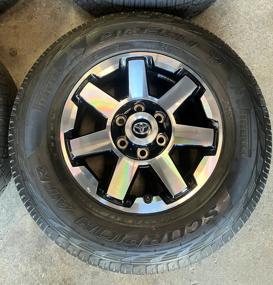 Sold Used 2023 Toyota 4Runner OEM 17" Wheel & Tire Set – Pirelli Scorpion ATR 265/70R17, Fits Tacoma & FJ Cruiser
