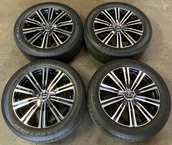 2016-2021 Lexus LX570 Factory 21" Machined Face Wheel/Rim Tire Set of 4 OEM Original 4261160D00