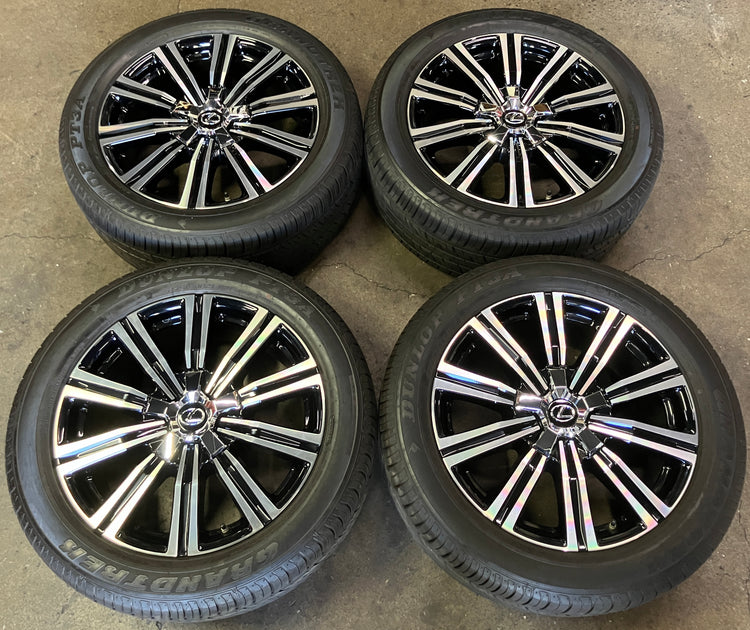2016-2021 Lexus LX570 Factory 21" Machined Face Wheel/Rim Tire Set of 4 OEM Original 4261160D00