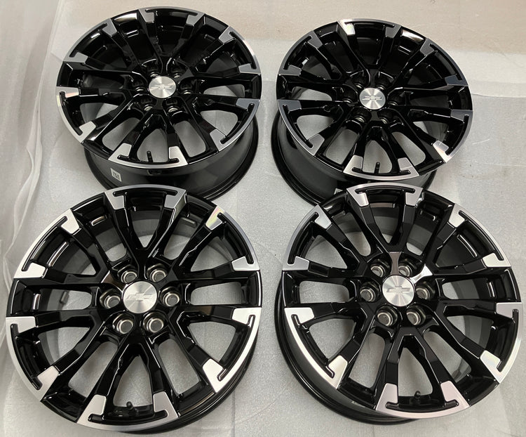 2022-2025 Chevy Traverse OEM 18" Machined Face Wheel/Rim Set of 4 Original 84886629 14154
