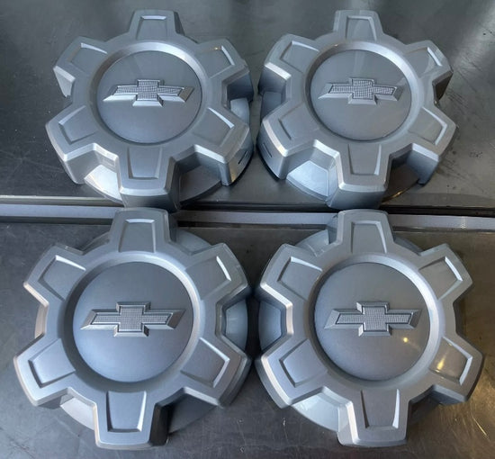 Set of 4 2019 2020-2024 2025 Chevy Silverado 1500 center caps for steel wheels